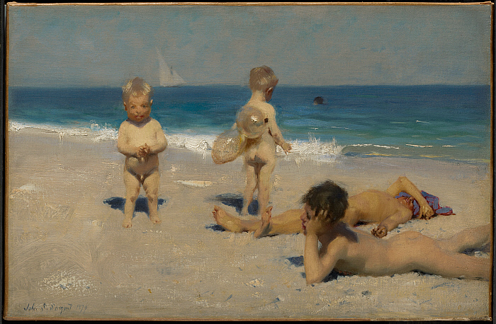 Neapolitan Children Bathing